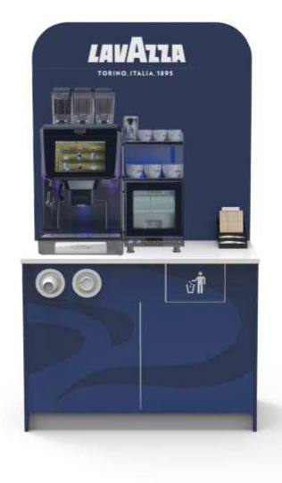Lavazza Branded Coffee Towers: Create a Self-Service Coffee Station